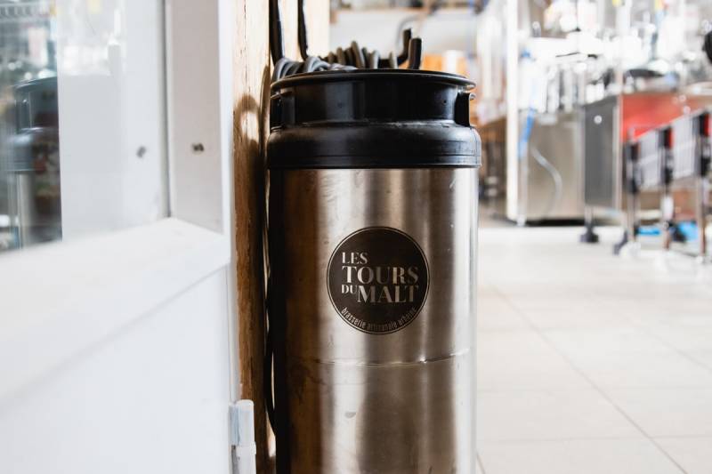 Le fût des Tours du Malt à Hem, Lille